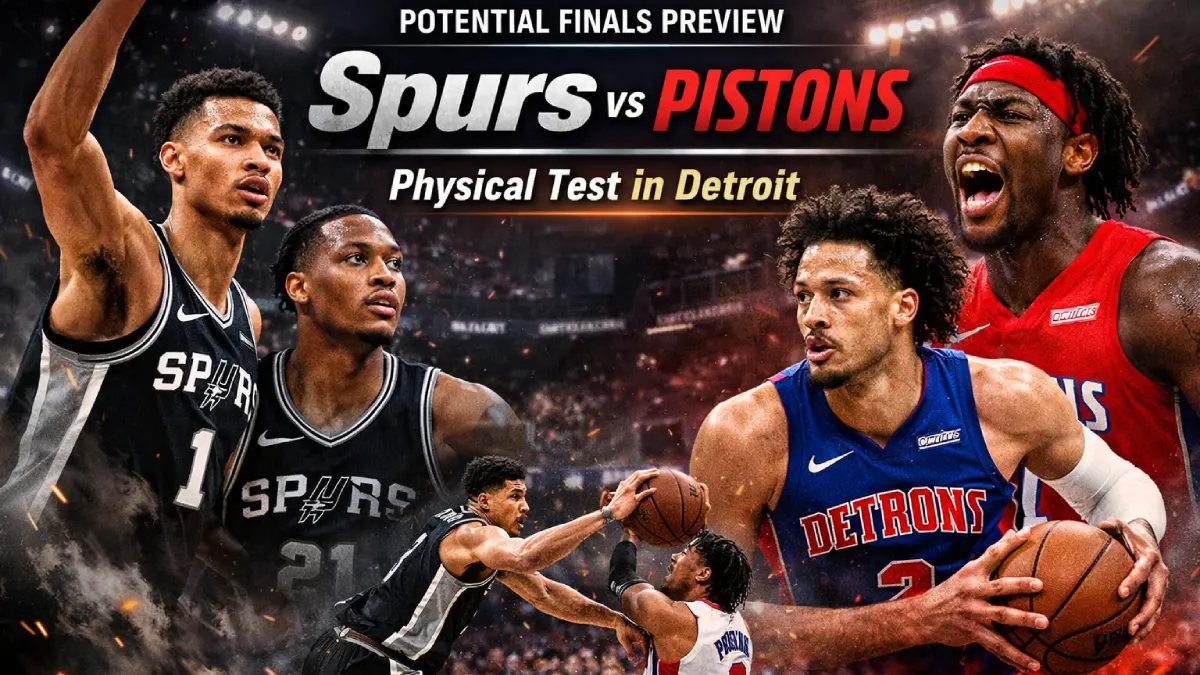 Spurs vs Pistons: San Antonio Passes Physical Test in Detroit