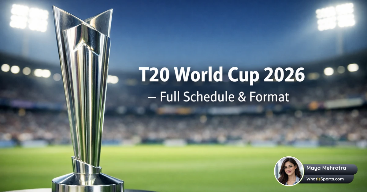 T20 World Cup 2026 Format & Full Schedule