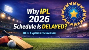 Why IPL 2026 Schedule Is Delayed? BCCI Explains the Reason