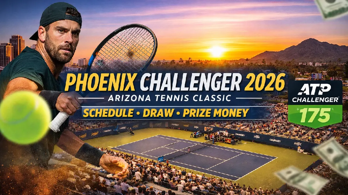 Phoenix Challenger 2026: Schedule, Draw & Prize Money