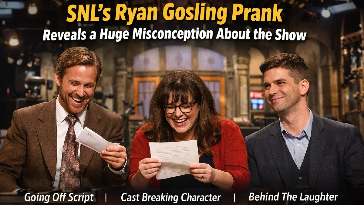 SNL’s Ryan Gosling Prank Reveals a Huge Misconception About the Show
